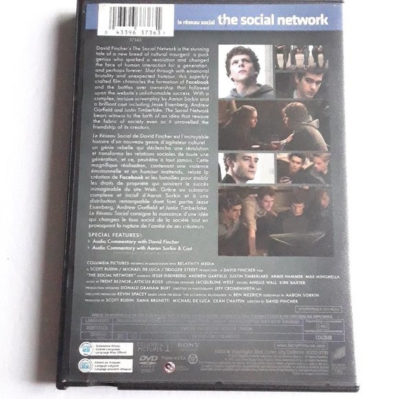 The Social Network DVD - Picture 3 of 3